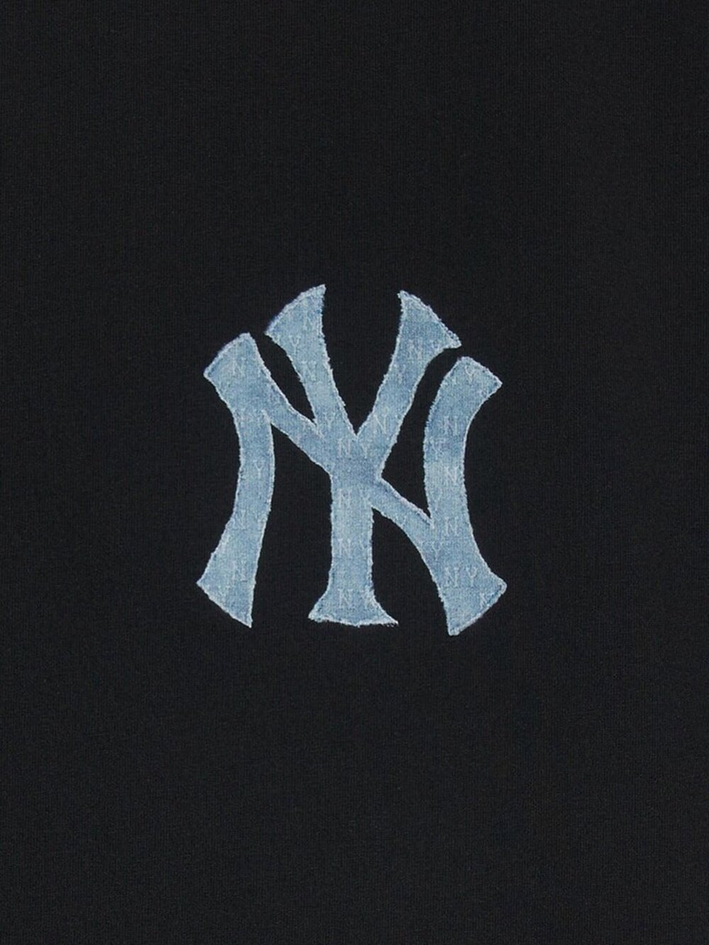 MLB Unisex Short Sleeve T-Shirt | Denim-Like Monogram Big Lux Tee - Picture 4 of 7